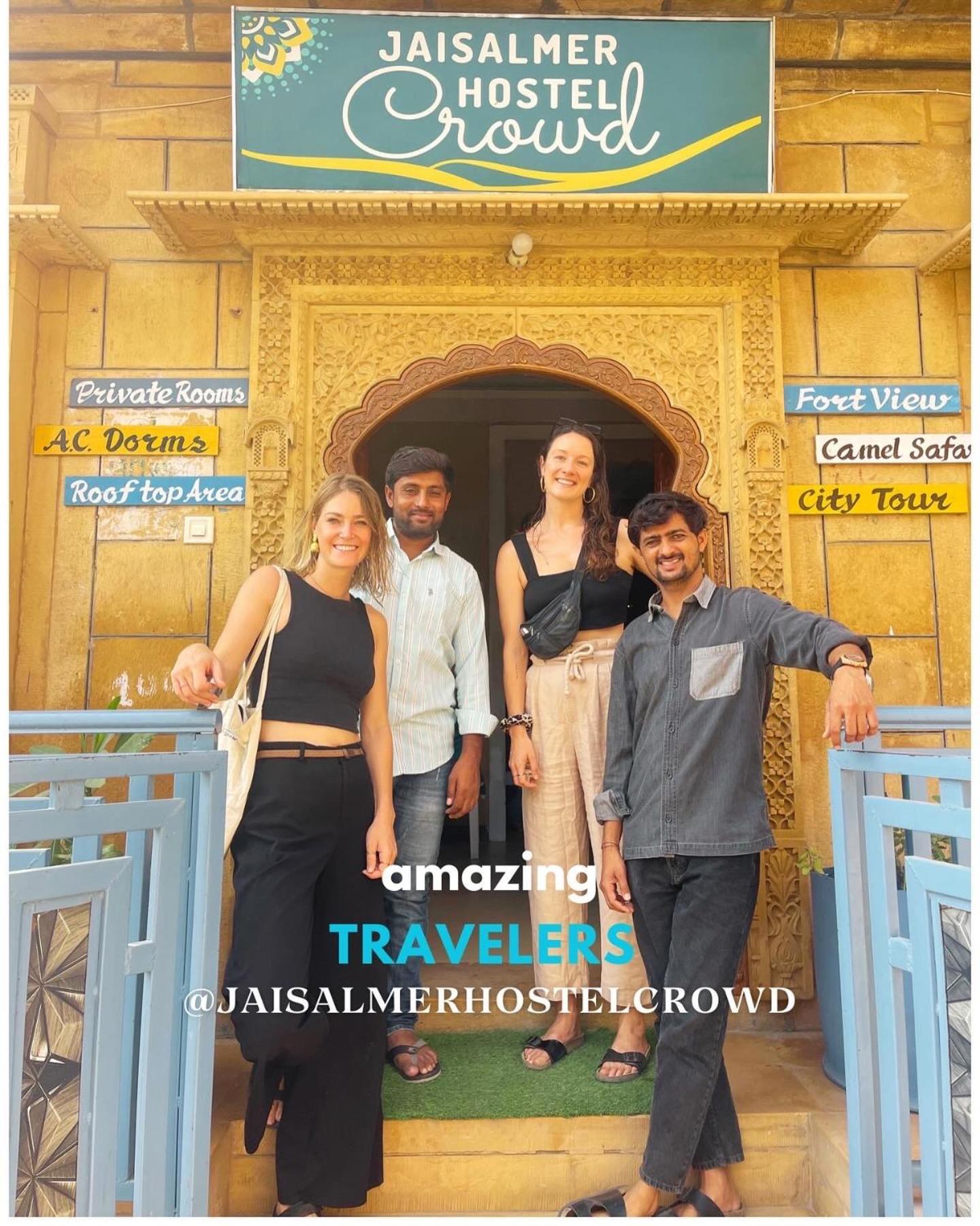 Jaisalmer Hostel Crowd 外观 照片